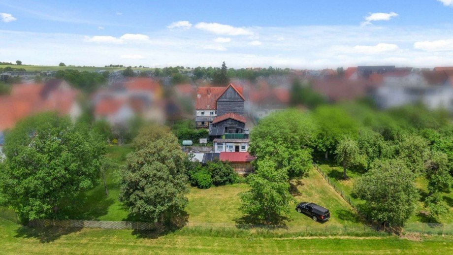 Drohnenaufnahmen (6) Einfamilienhaus Tuningen