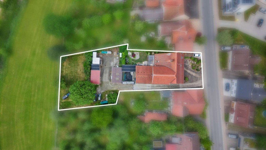 Drohnenaufnahmen (4) Einfamilienhaus Tuningen