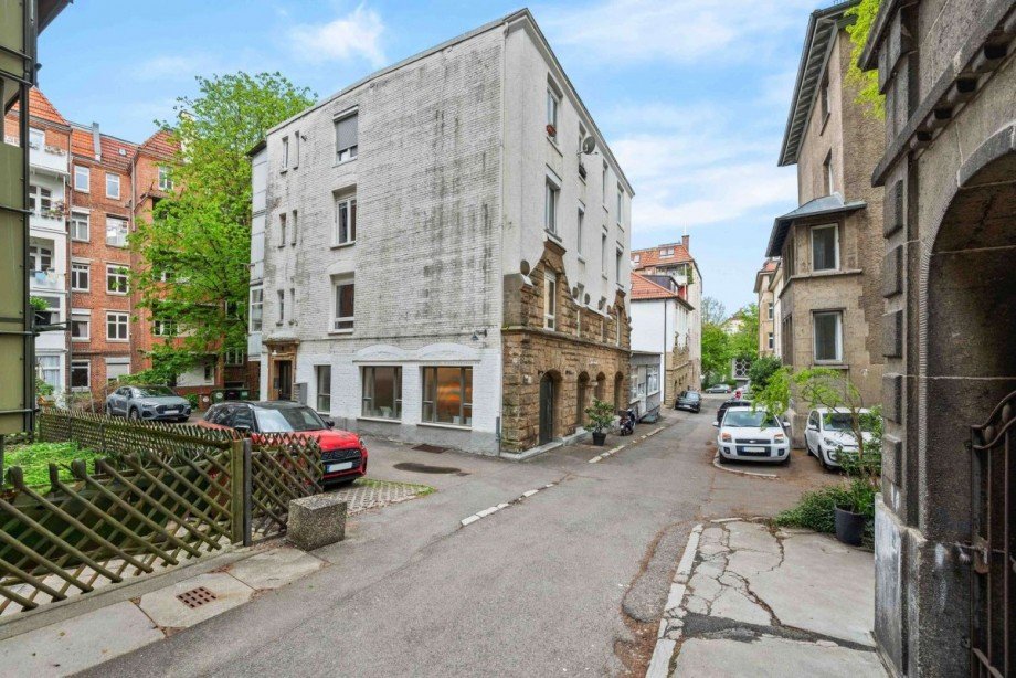 Hausansicht Etagenwohnung Stuttgart