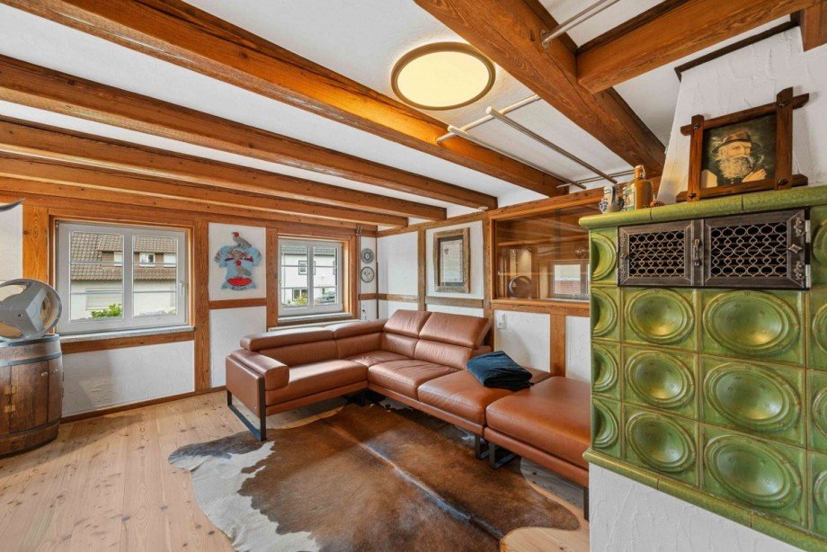 Wohnzimmer Einfamilienhaus Tuningen