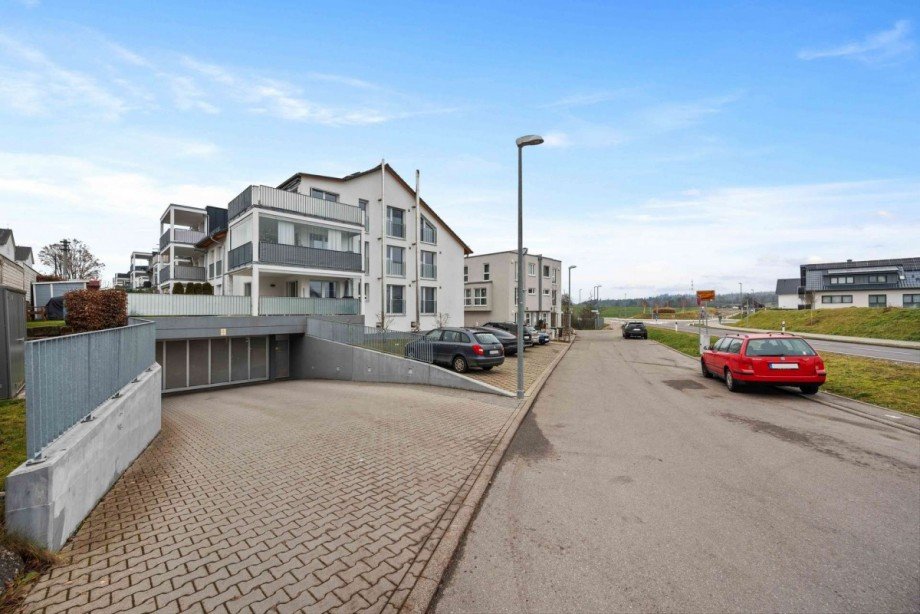 Hausansicht Dachgeschosswohnung G�rtringen