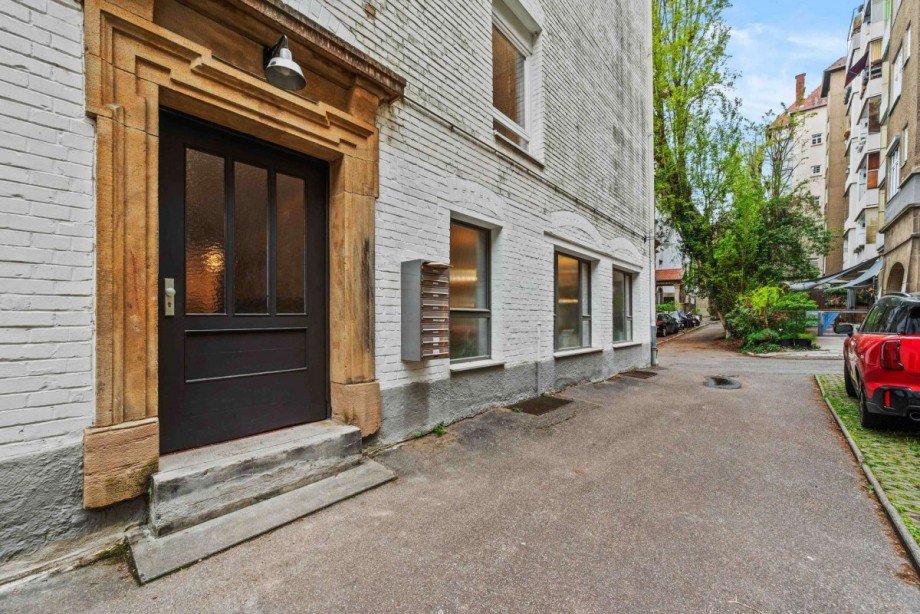 Hausansicht Etagenwohnung Stuttgart